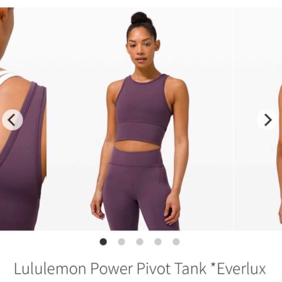 Lululemon Power Pivot Tank Top *Everlux - Picture 1 of 5